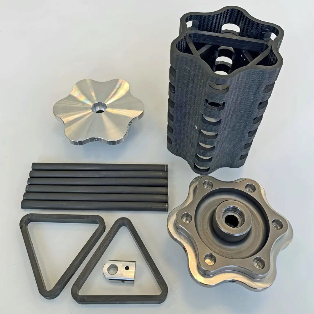 Aerospace components with varied machined surface finishes