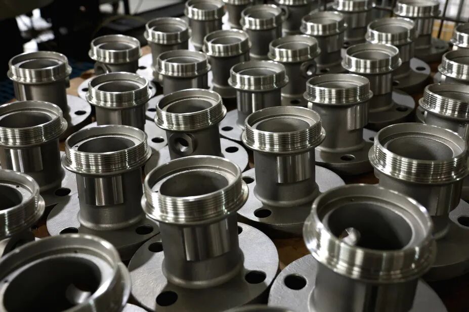 Marine component surface finishes