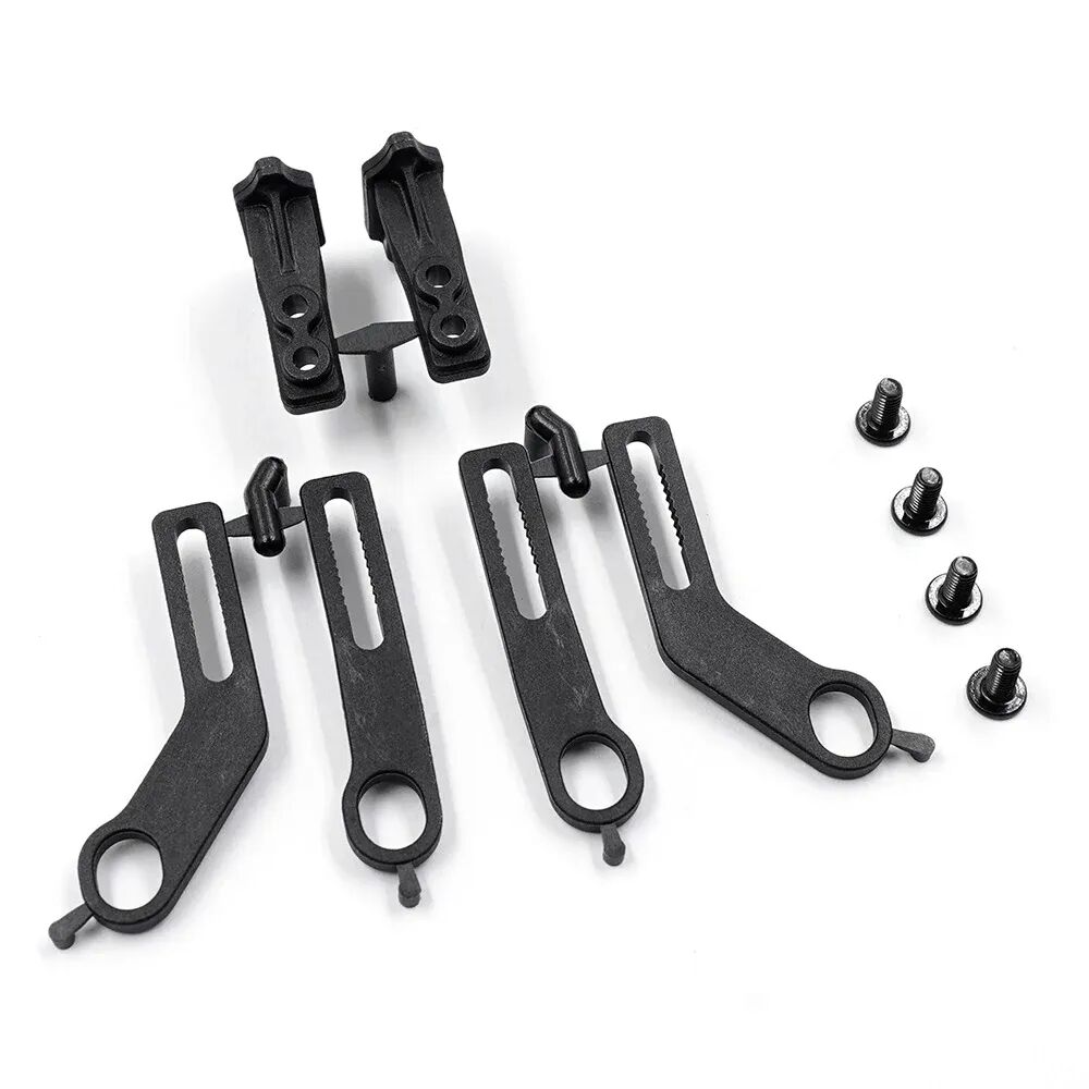Black anodized optical hardware