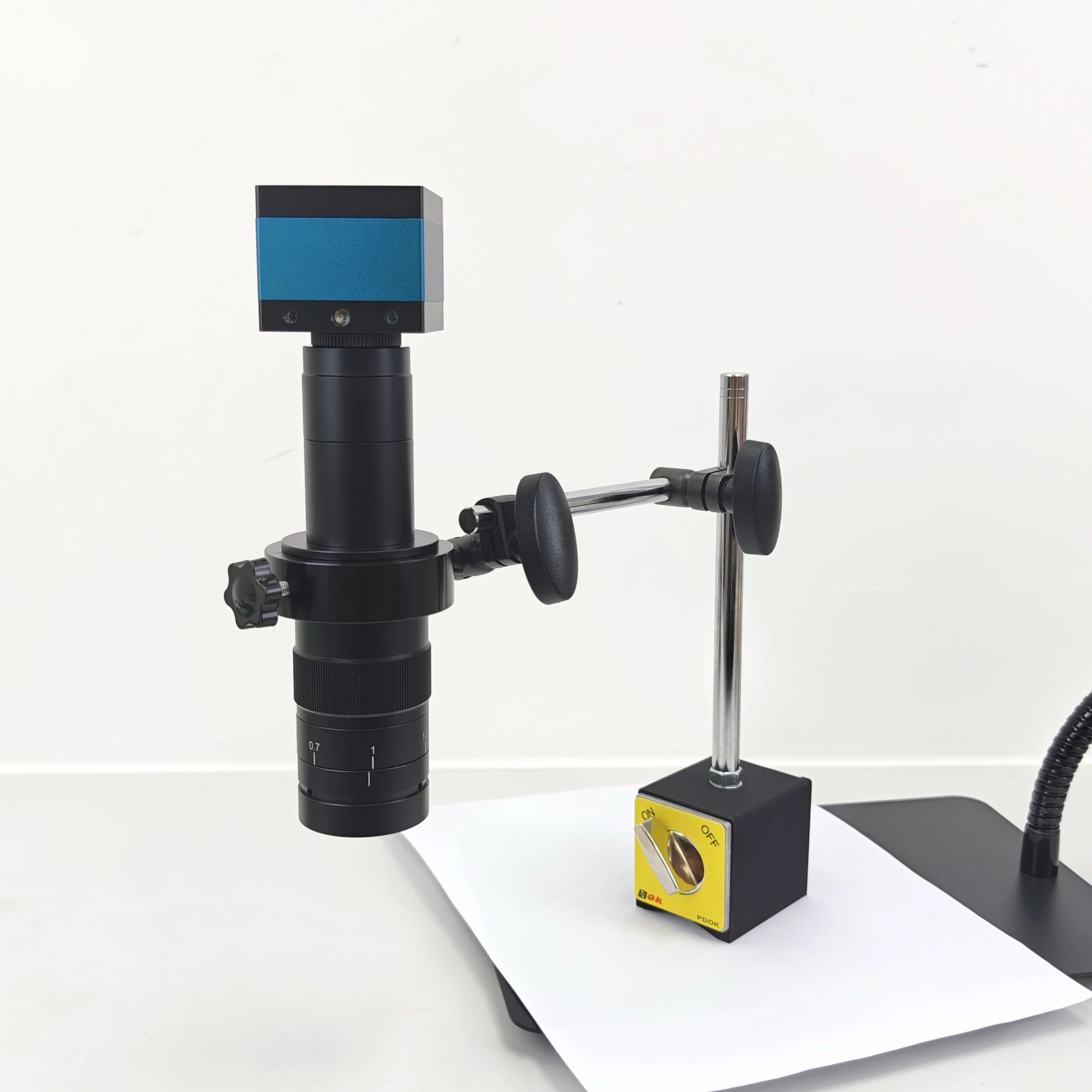 Precision inspection setup for optical mechanical components