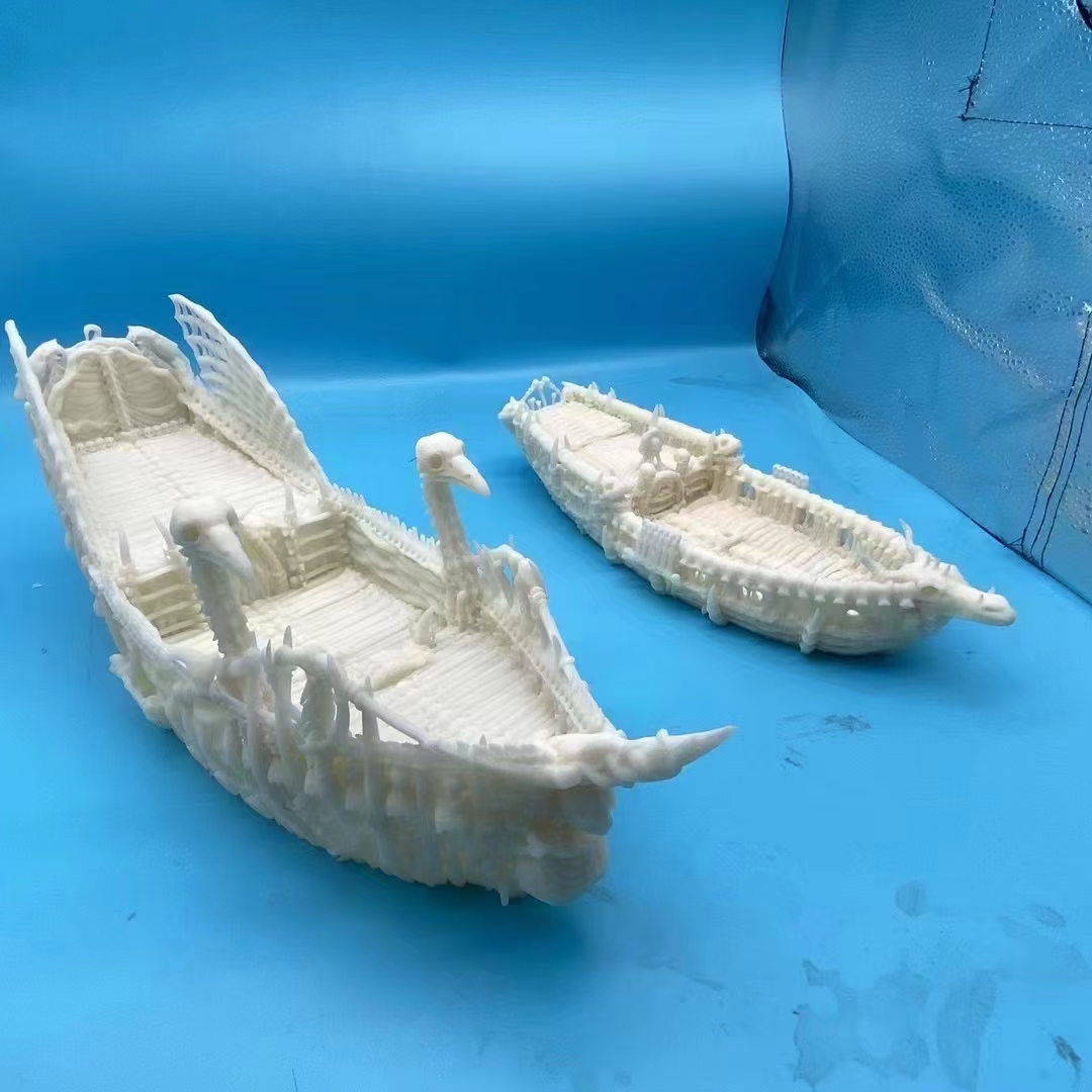 Polished clear SLA part