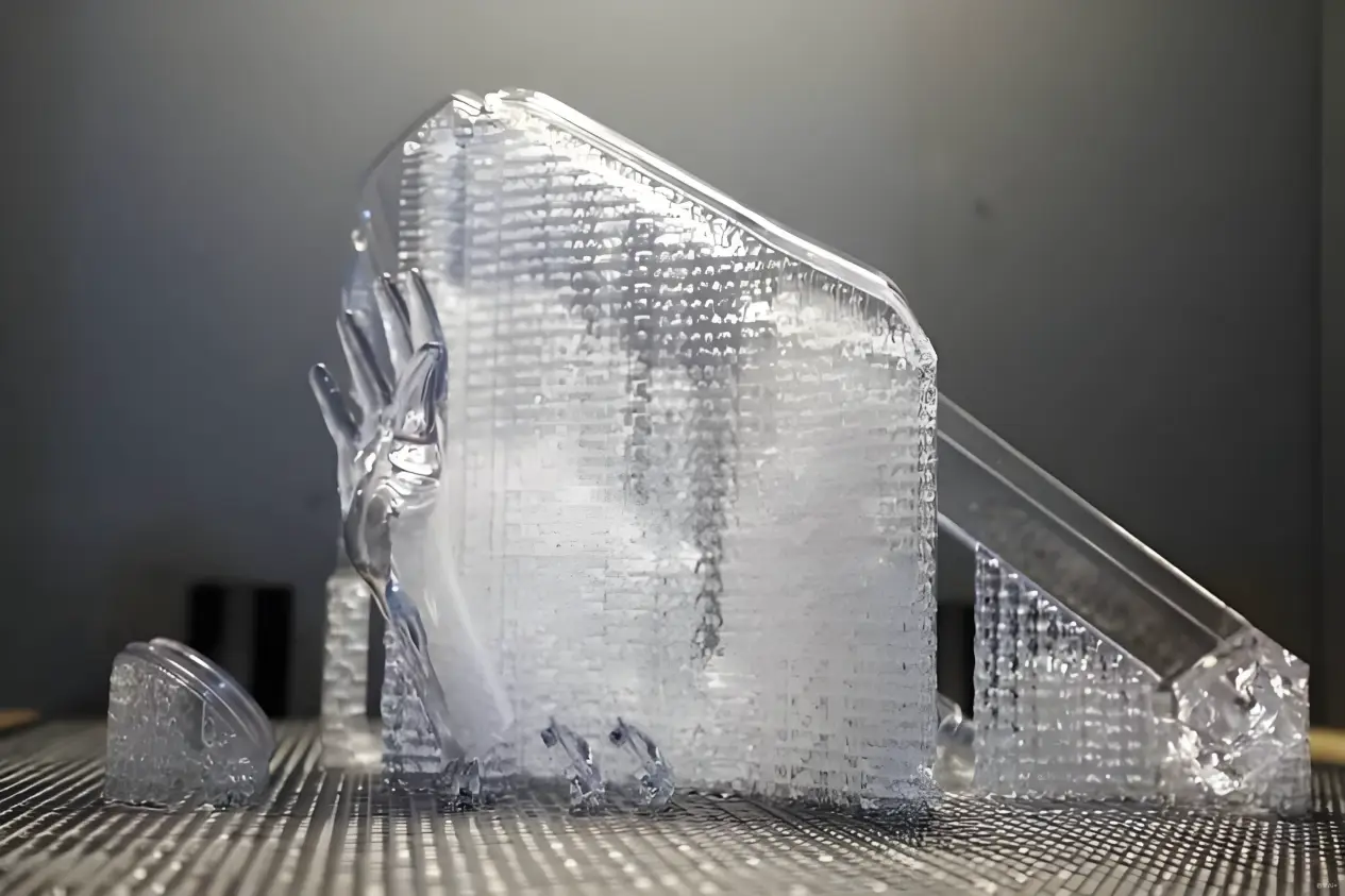 High-detail SLA resin prototype