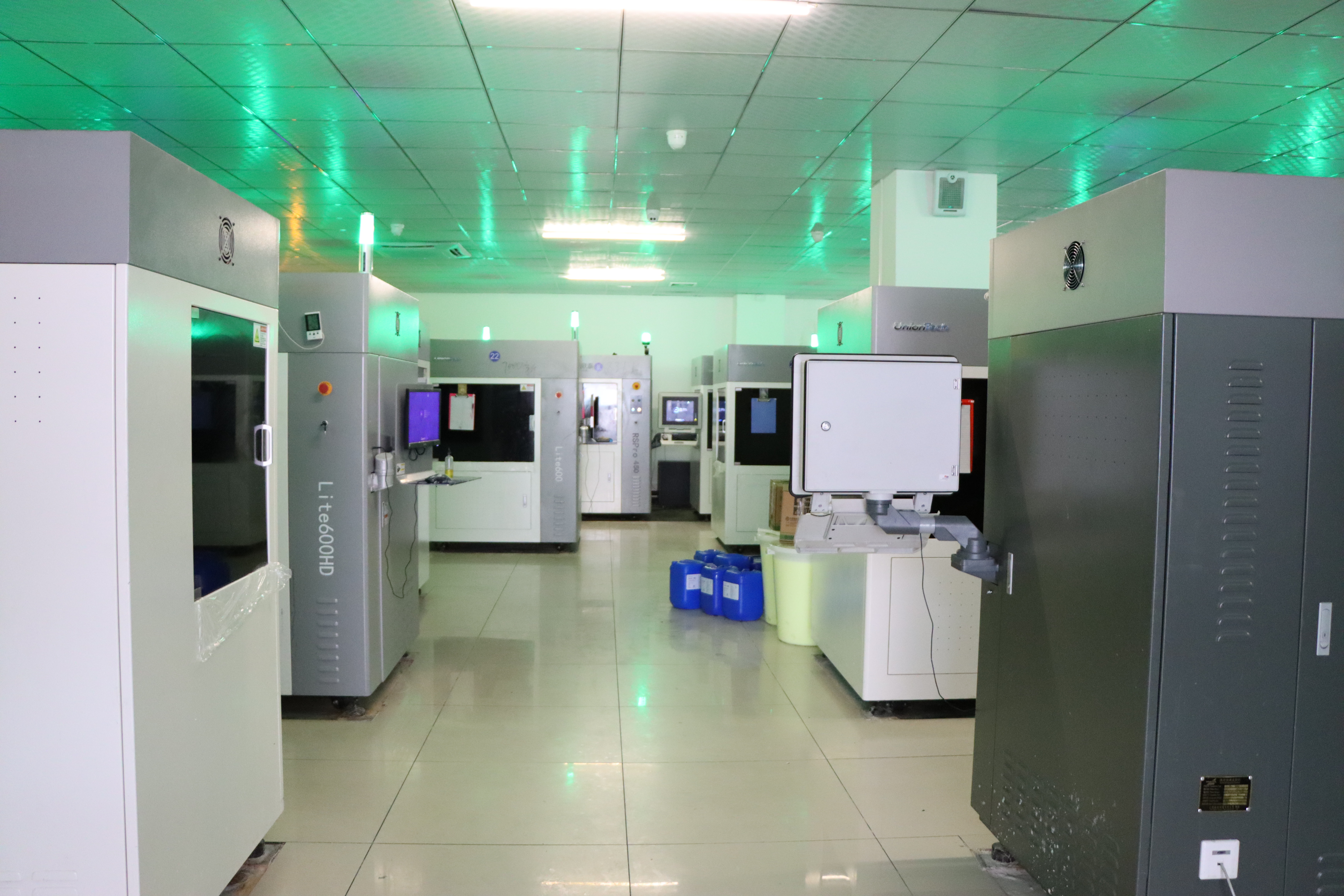 Dimensional inspection room