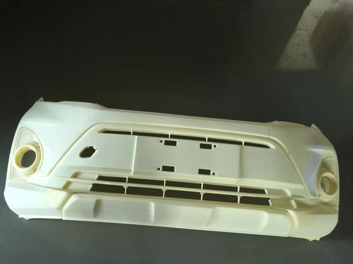 Large SLA prototype showing scale and surface detail